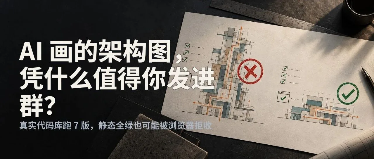 AI 画的架构图，凭什么值得你发进群？ 封面