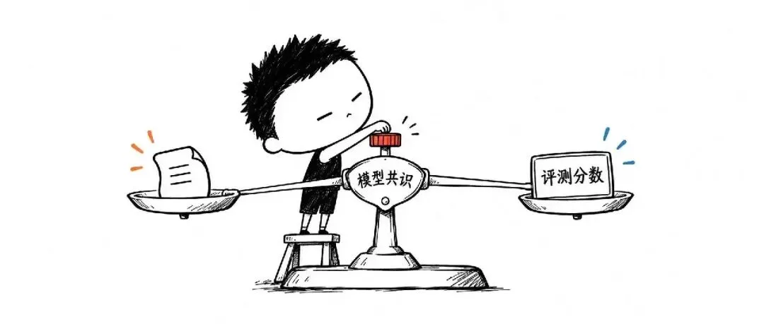 评测分数依赖作为支点的模型共识