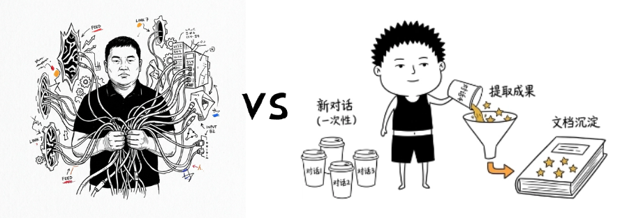 长文压缩前后的配图差异